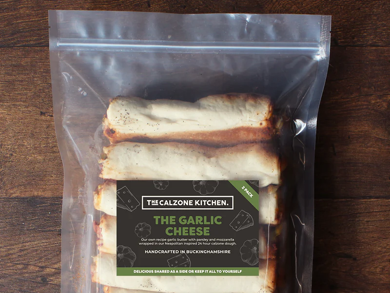 Garlic Cheese Calzones (v) - Image 4